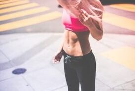 Exercise for loss of stomach and side weight